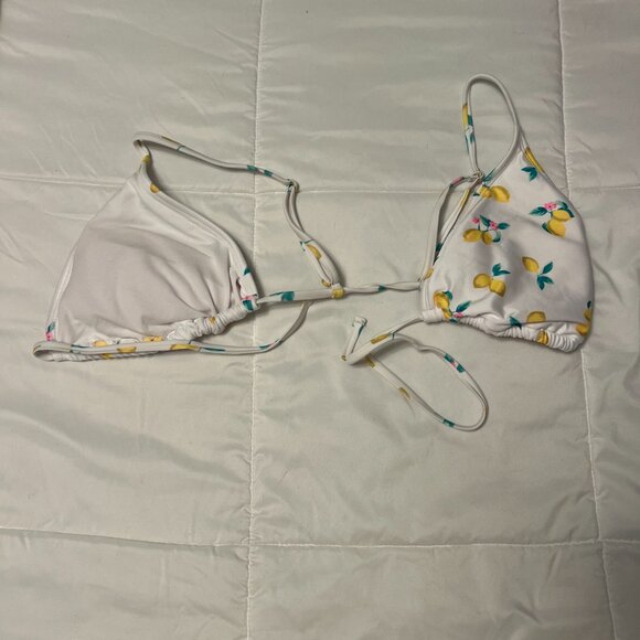 Lemon Tie Bikini Top - Picture 2 of 4